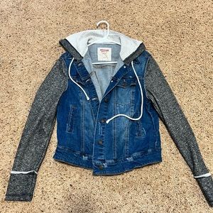 Hooded Jean Jacket
